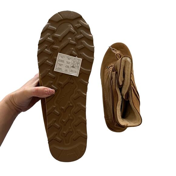 Bearpaw Women’s Krista Hickory Suede Lace Up Boots Size 10 - Picture 7 of 10